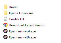 XperiFirm Files